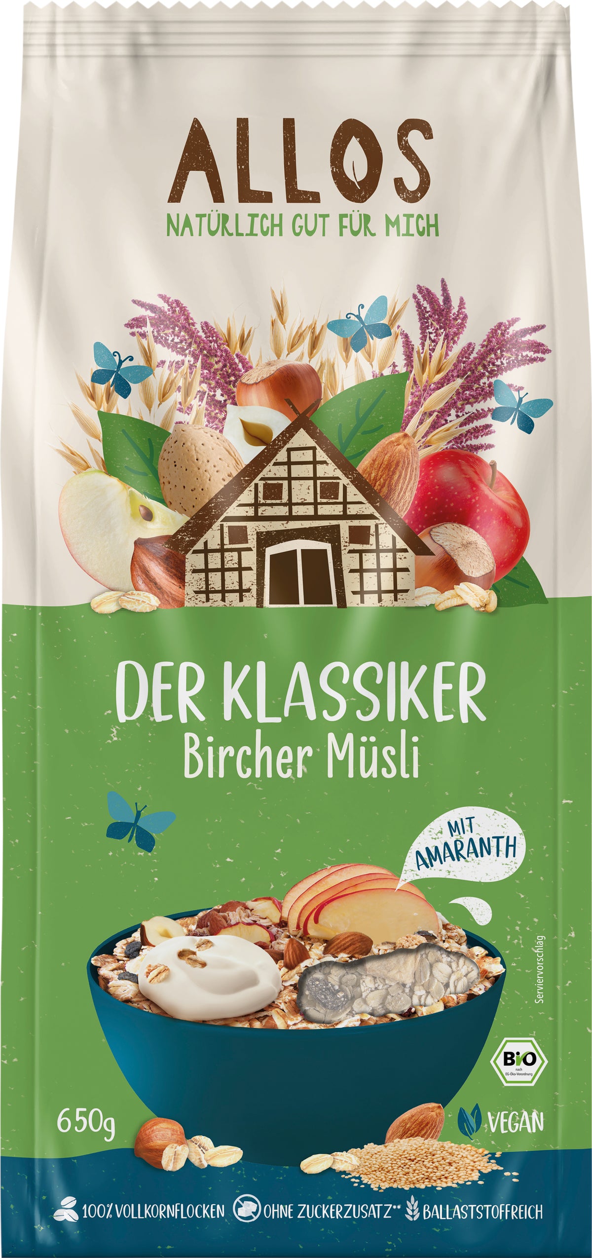 Hof-Müsli Bircher 650 g