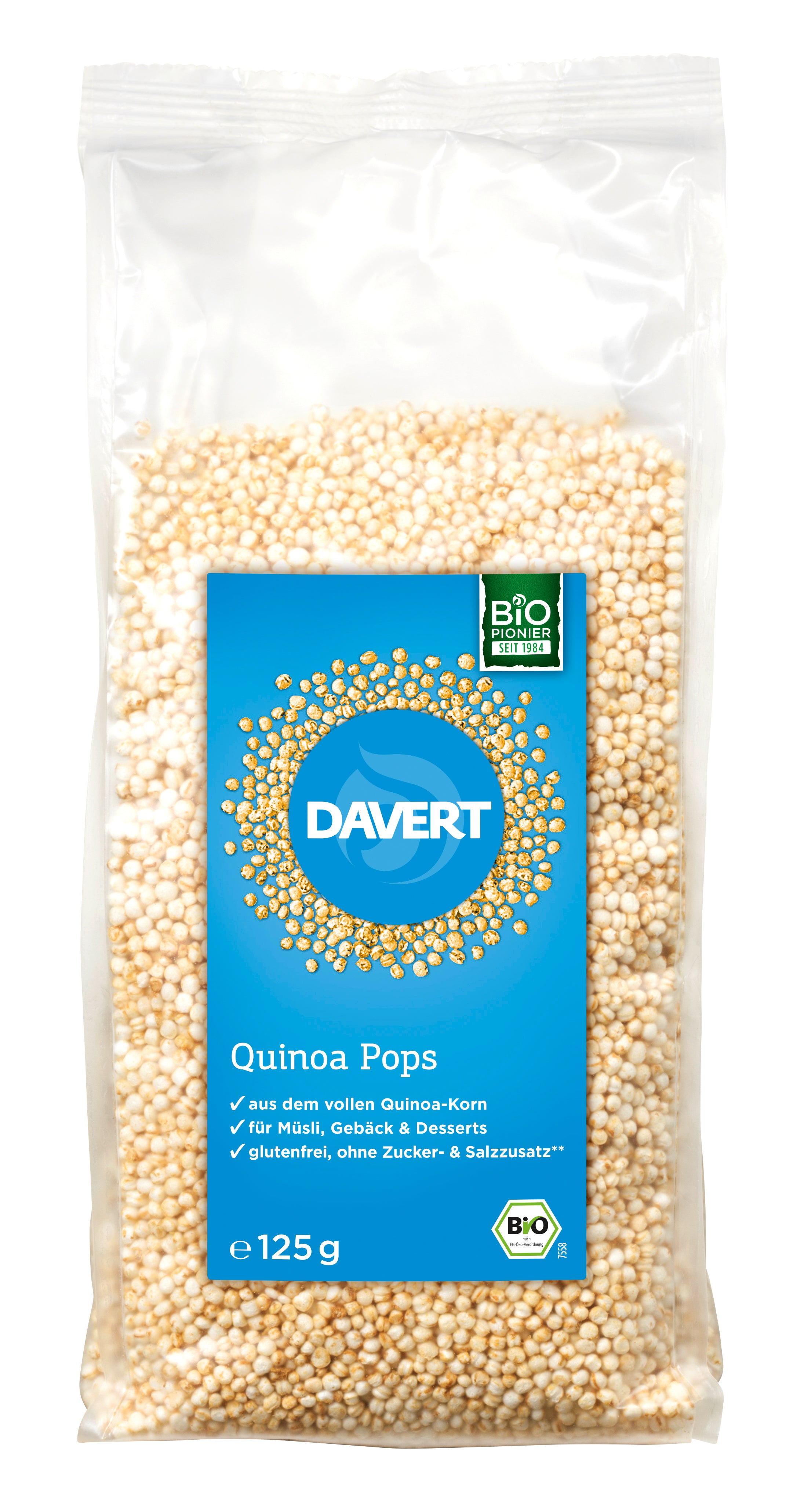Quinoa Pops gepufft 125 g