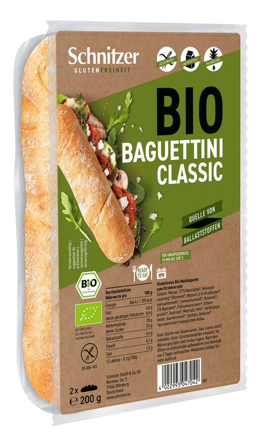 Baguettini Classic 2 Minibaguettes 200 g