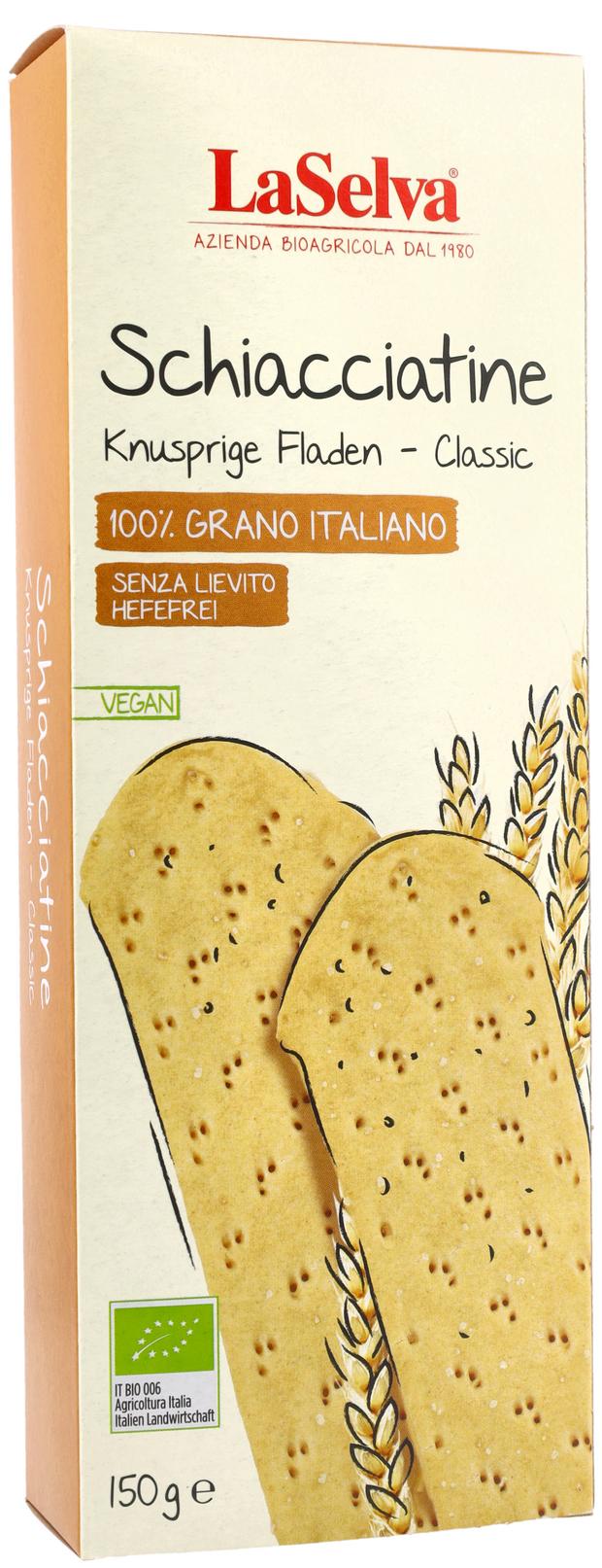 Schiacciatine Knusprige Fladen 150 g
