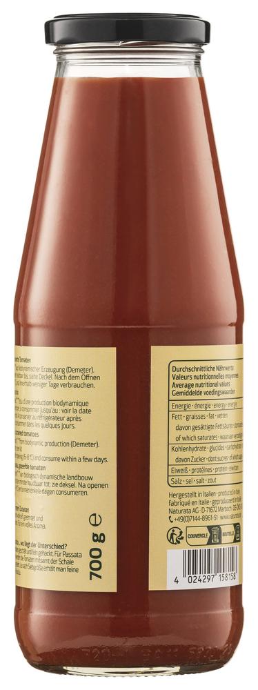 Tomatenpassata demeter Flasche 700 g