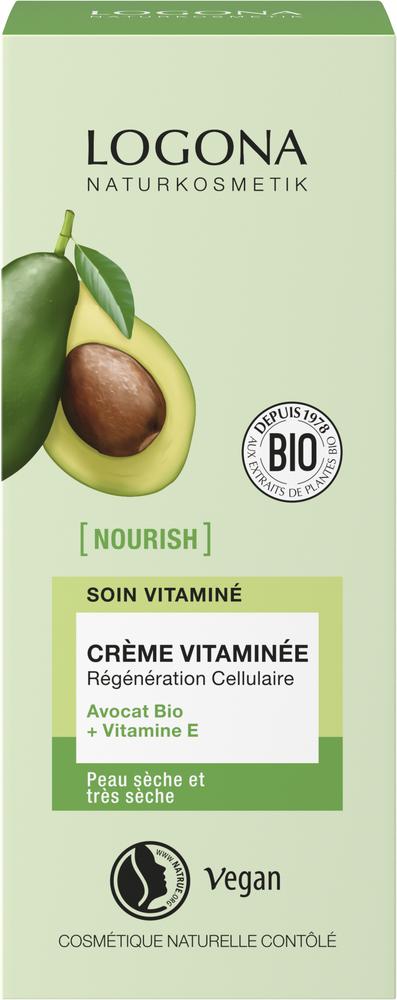 NOURISH Zellerneuernde Vitamincreme mit BioAvocado 50 ml