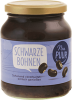 Schwarze Bohnen im Glas 350 g