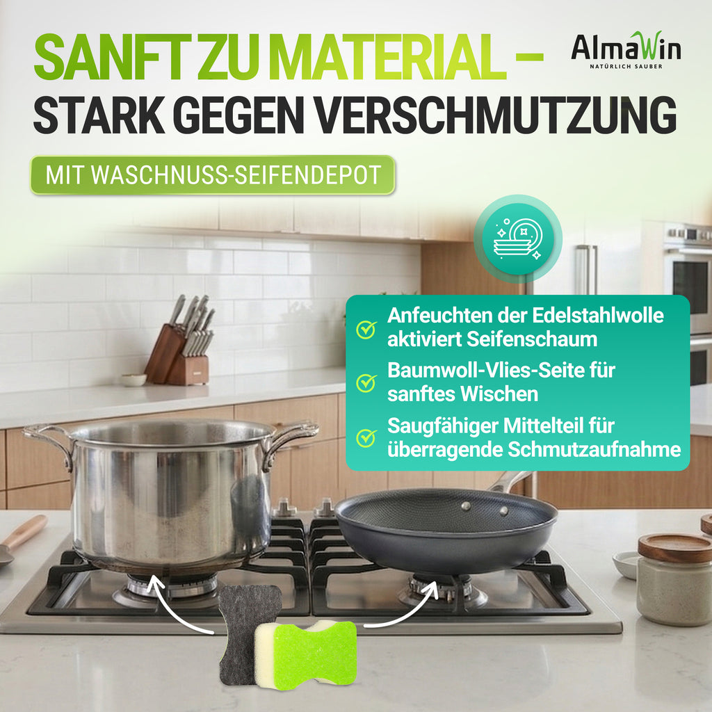 SauberZauber Eco-Schwamm 2 Stk