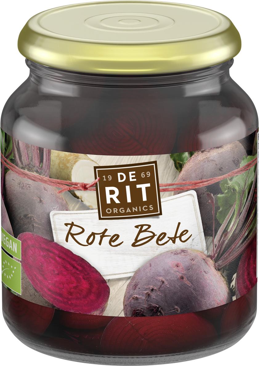 Rote Bete geschnitten Glas 340 g