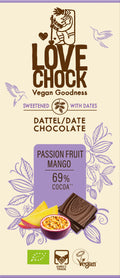 Passionfruit Mango 69% Kakao - sweetened with date 70 g