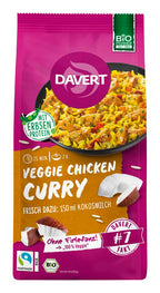Veggie Chicken Curry mit Fairtrade Reis 120 g
