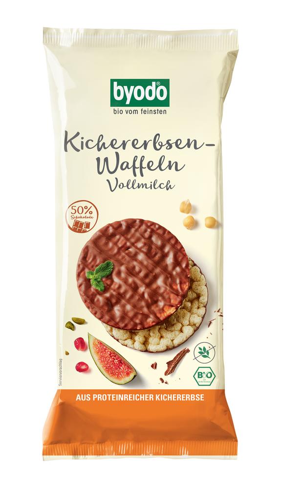 Kichererbsen-Waffeln Vollmilch 65 g