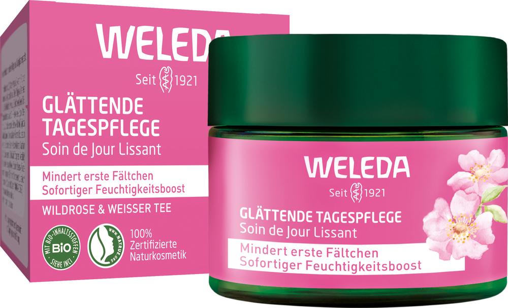 Glättende Tagespflege Wildrose&Weisser Tee 40 ml