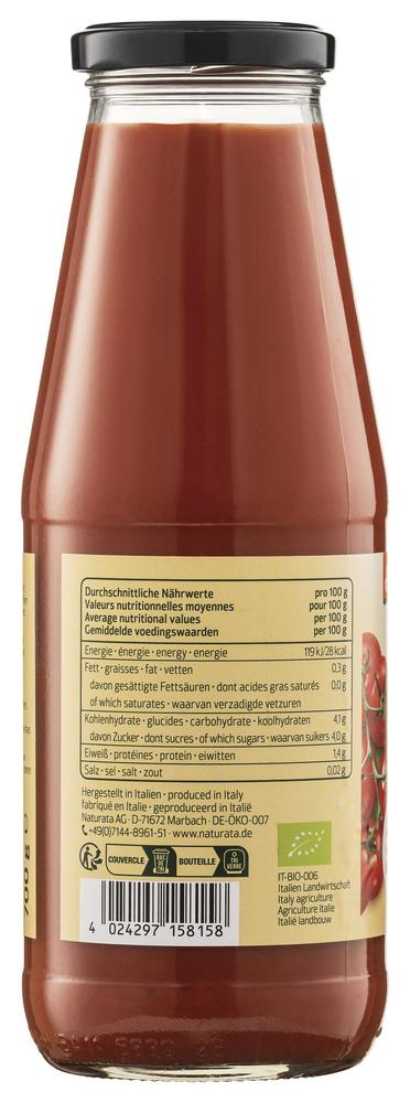 Tomatenpassata demeter Flasche 700 g