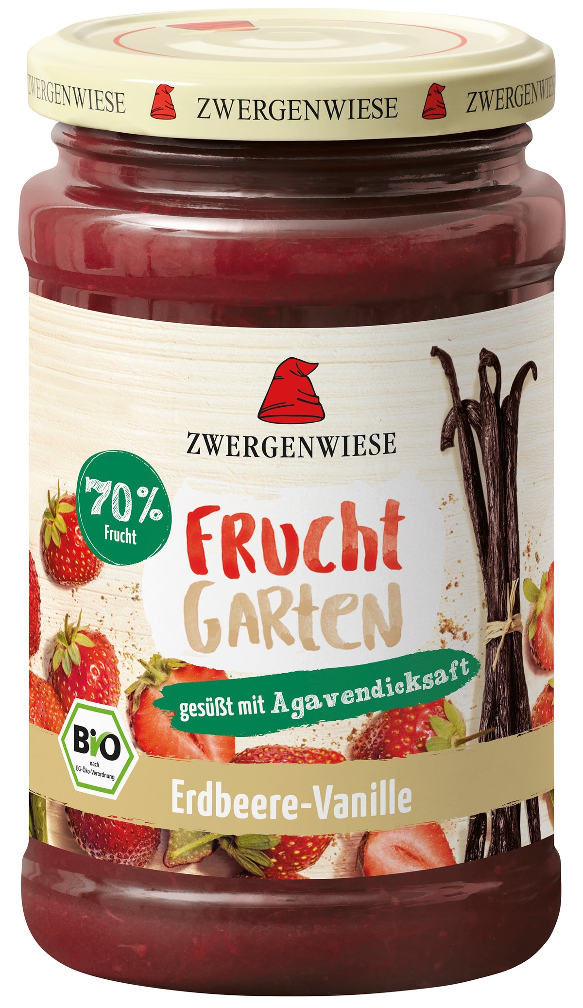 FruchtGarten Erdbeere-Vanille 225 g