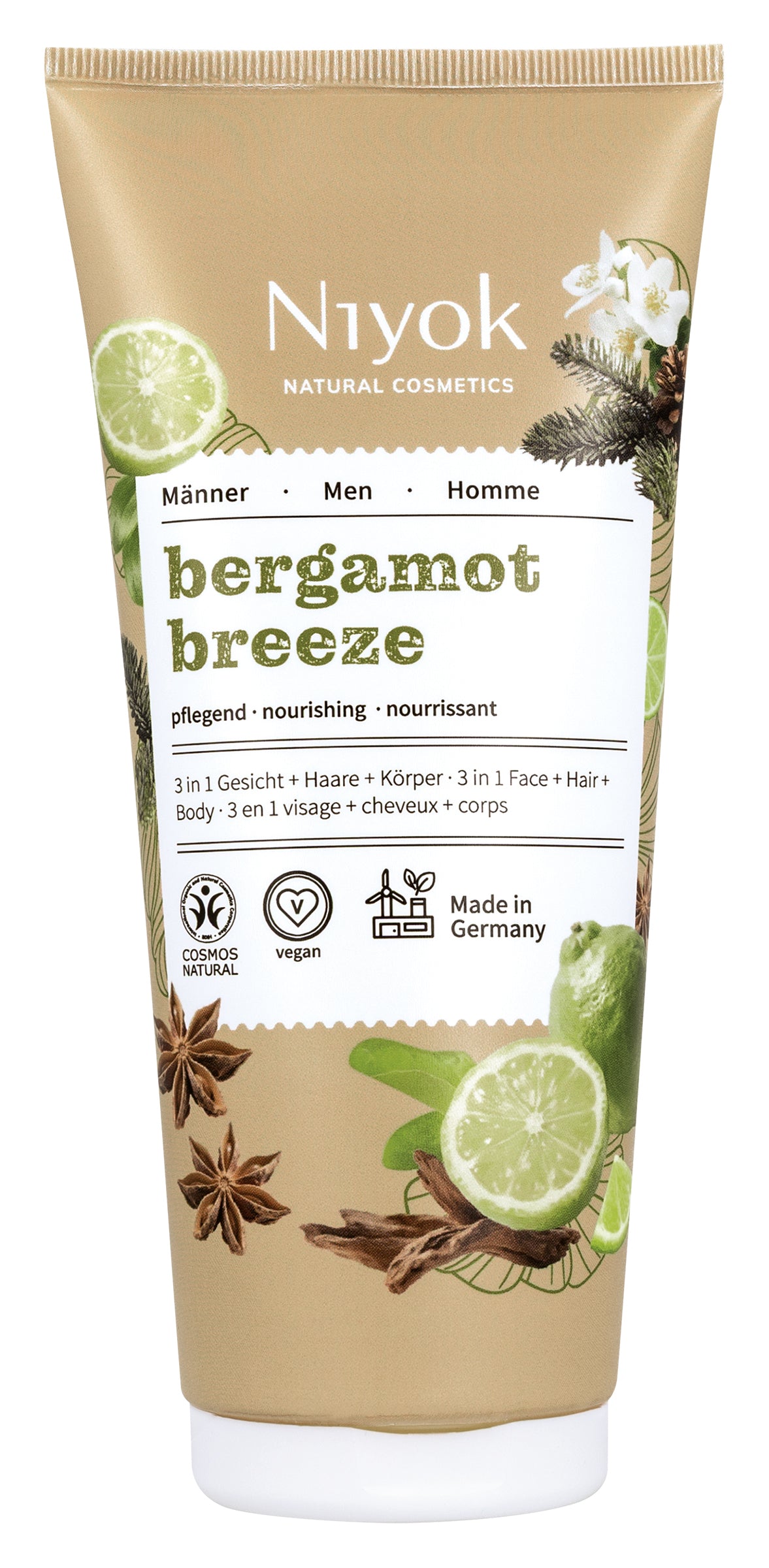 Bergamot Breeze 3in1 Duschgel Männer 200 ml