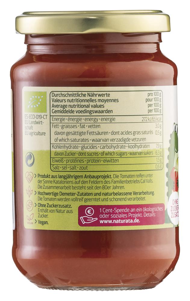 Kinder Tomatensauce demeter 330 ml