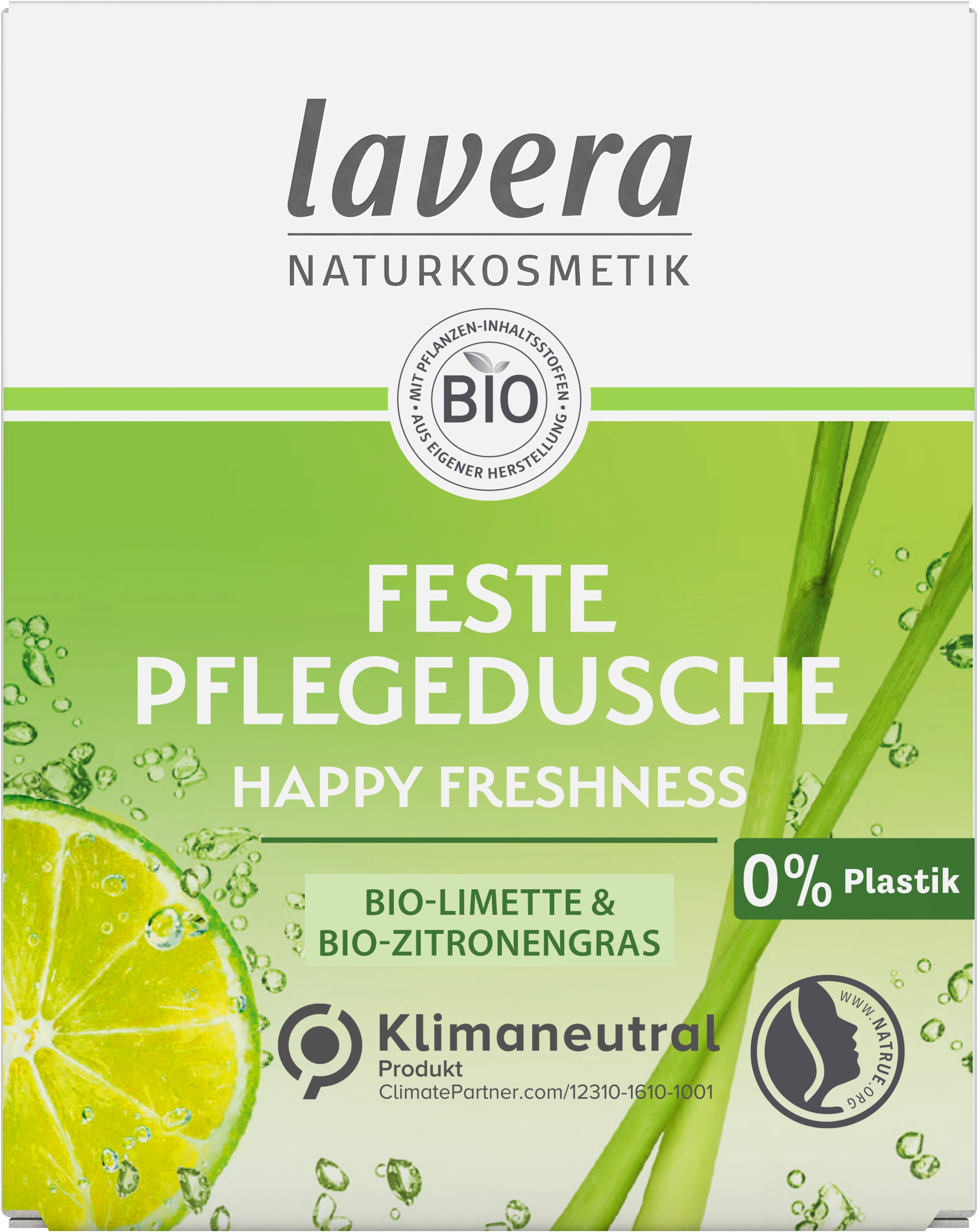 Feste Pflegedusche Happy Freshness 50 g