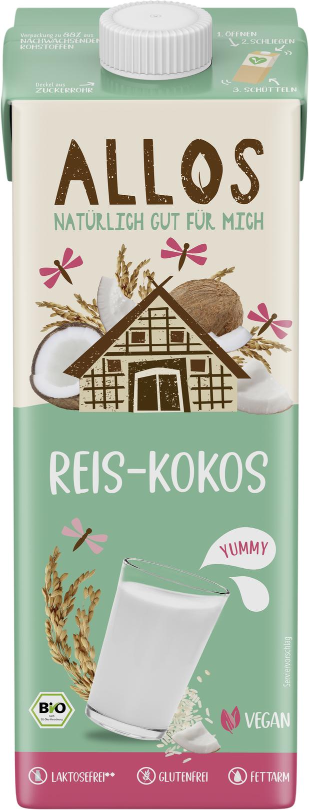 Reis-Kokos Drink ungesüßt 1 l