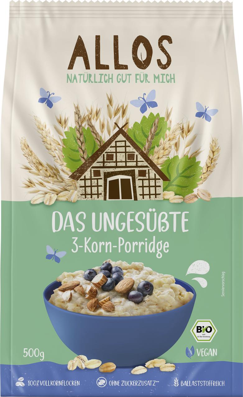 Der Ungesüßte 3 Korn-Brei 500 g