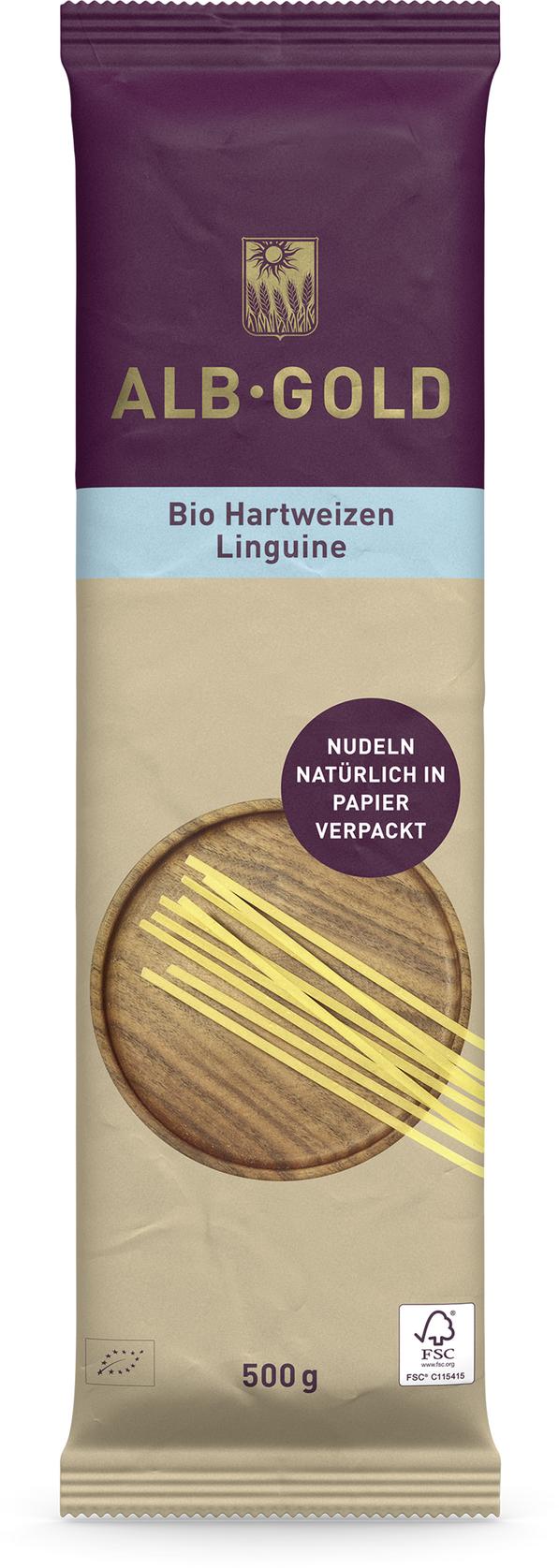 Linguine Hartweizen  Papierverpackung 500 g