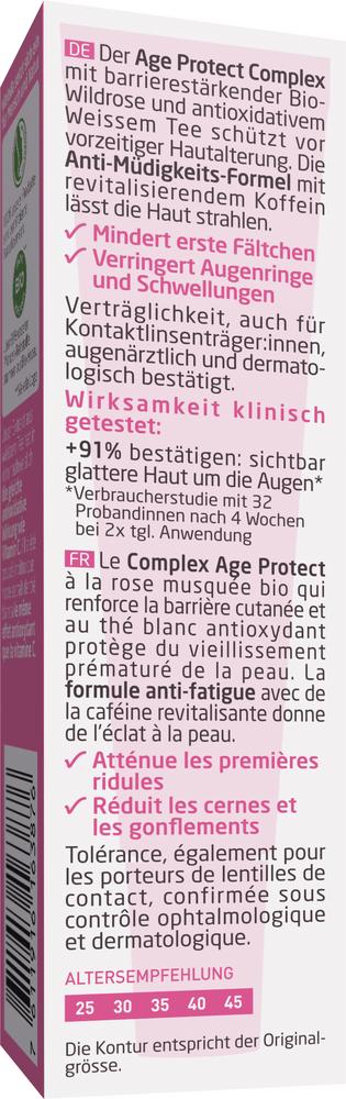 Glättende Augenpflege Wildrose & Weisser Tee 12 ml