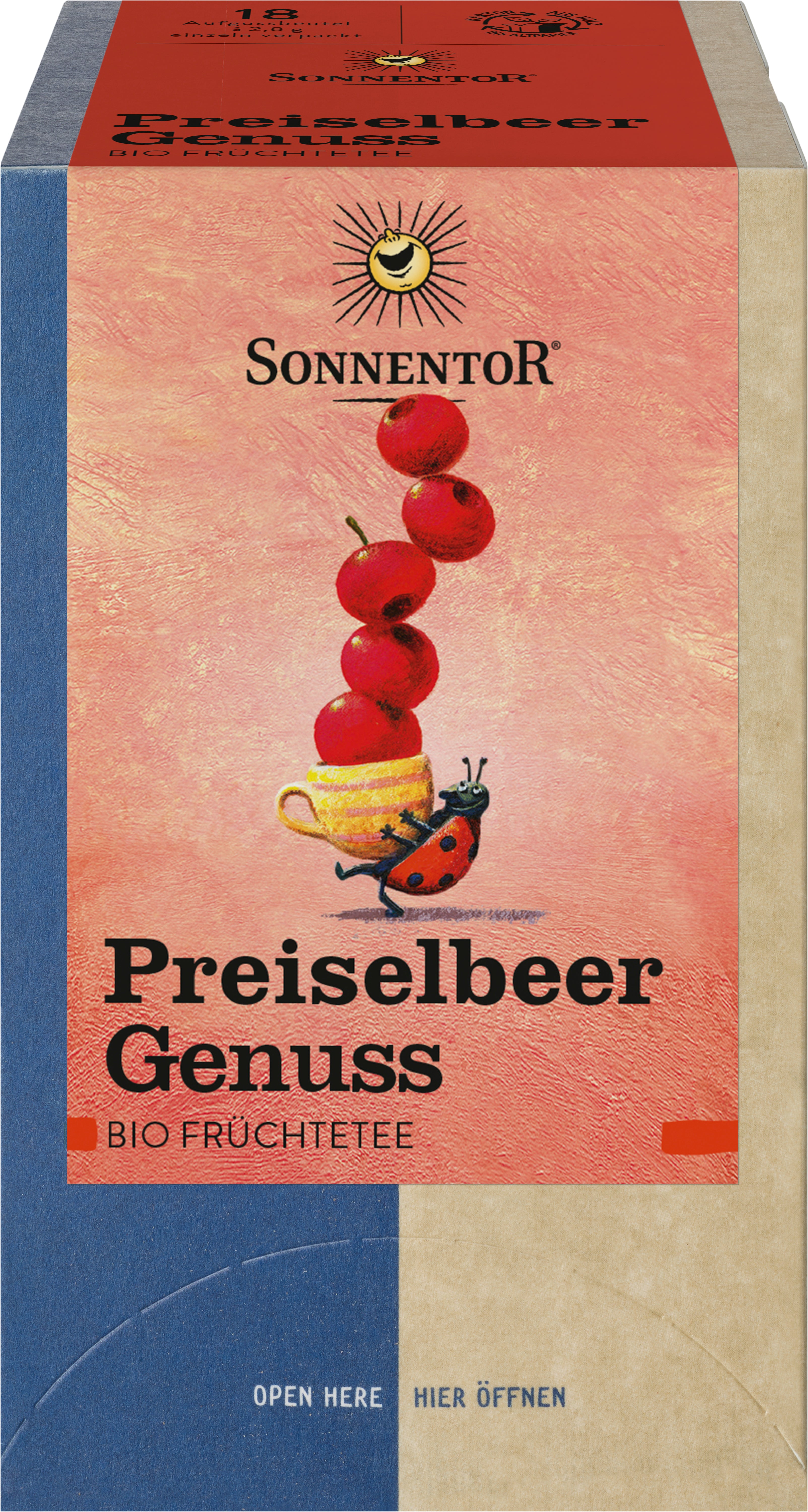 Preiselbeer Genuss Früchtetee 50,4 g