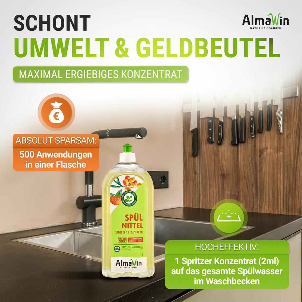 Spülmittel Sanddorn Mandarine 1 l