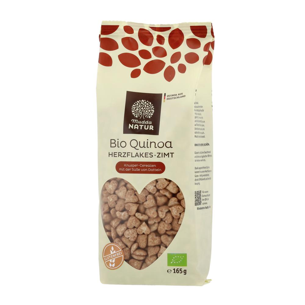 Quinoa Herzflakes Zimt 165 g