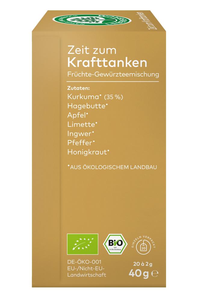 Zeit zum Krafttanken Früchtetee 40 g
