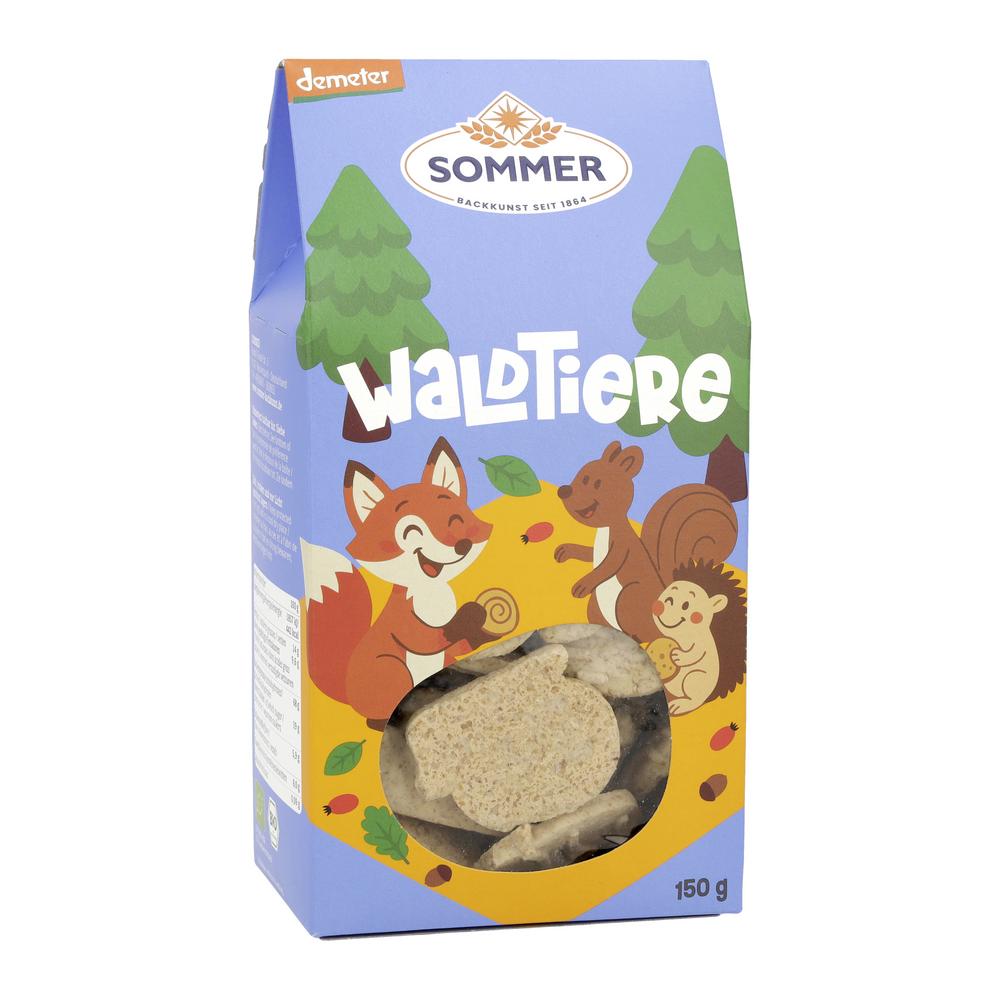 Dinkel Kekse Waldtiere demeter 150 g