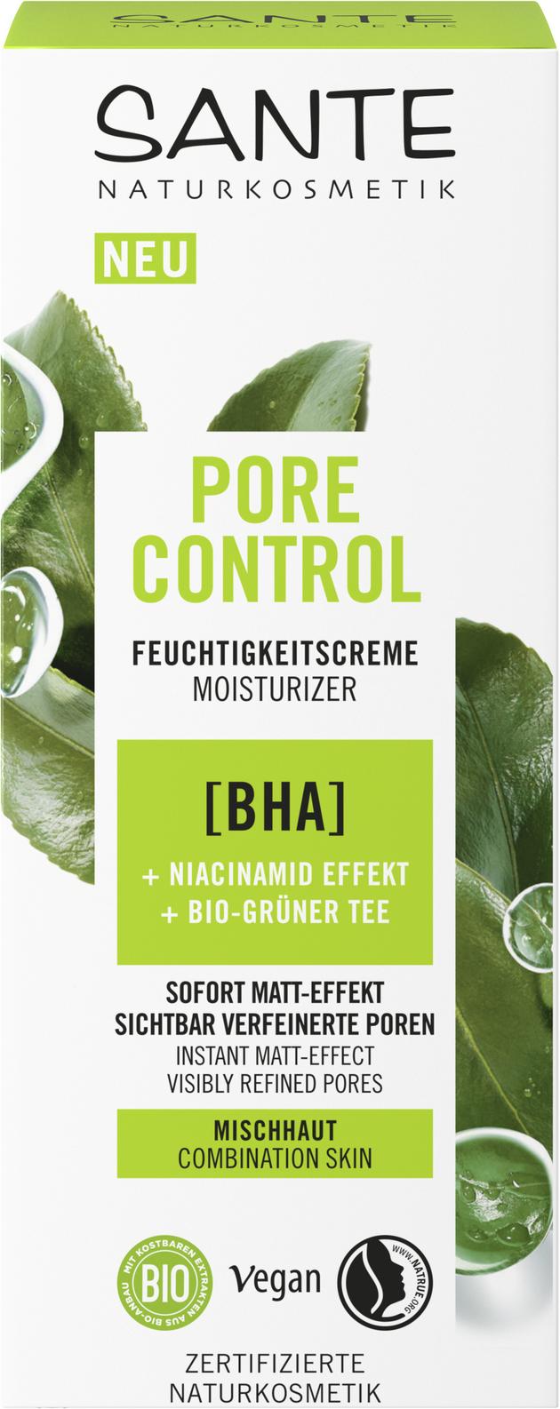 Pore Control Feuchtigkeitscreme BHA Niacinamid Kom 50 ml