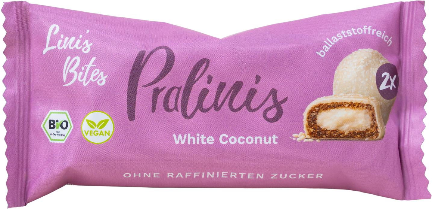 White Coconut Pralinis Dattelkugel 46 g