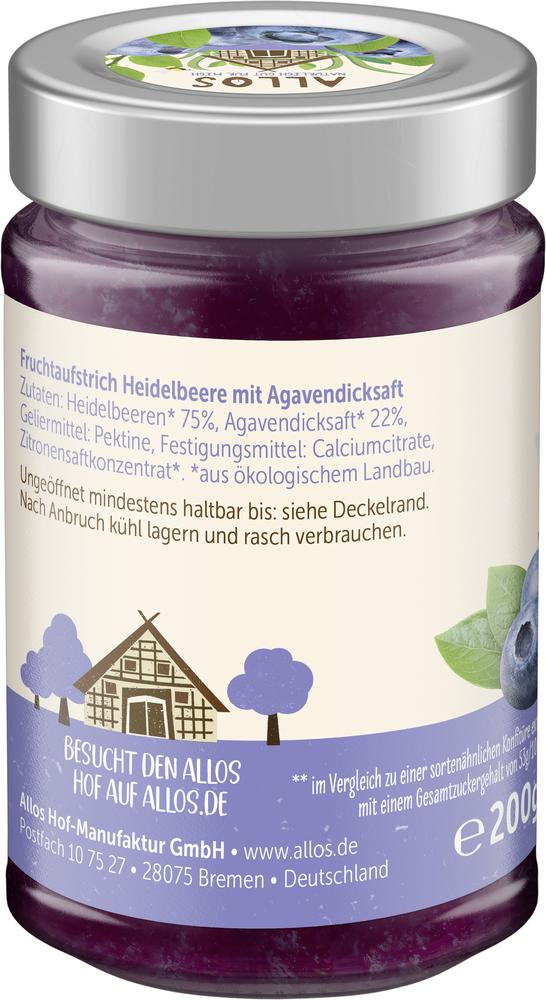 Frucht Pur 75% Heidelbeere 200 g