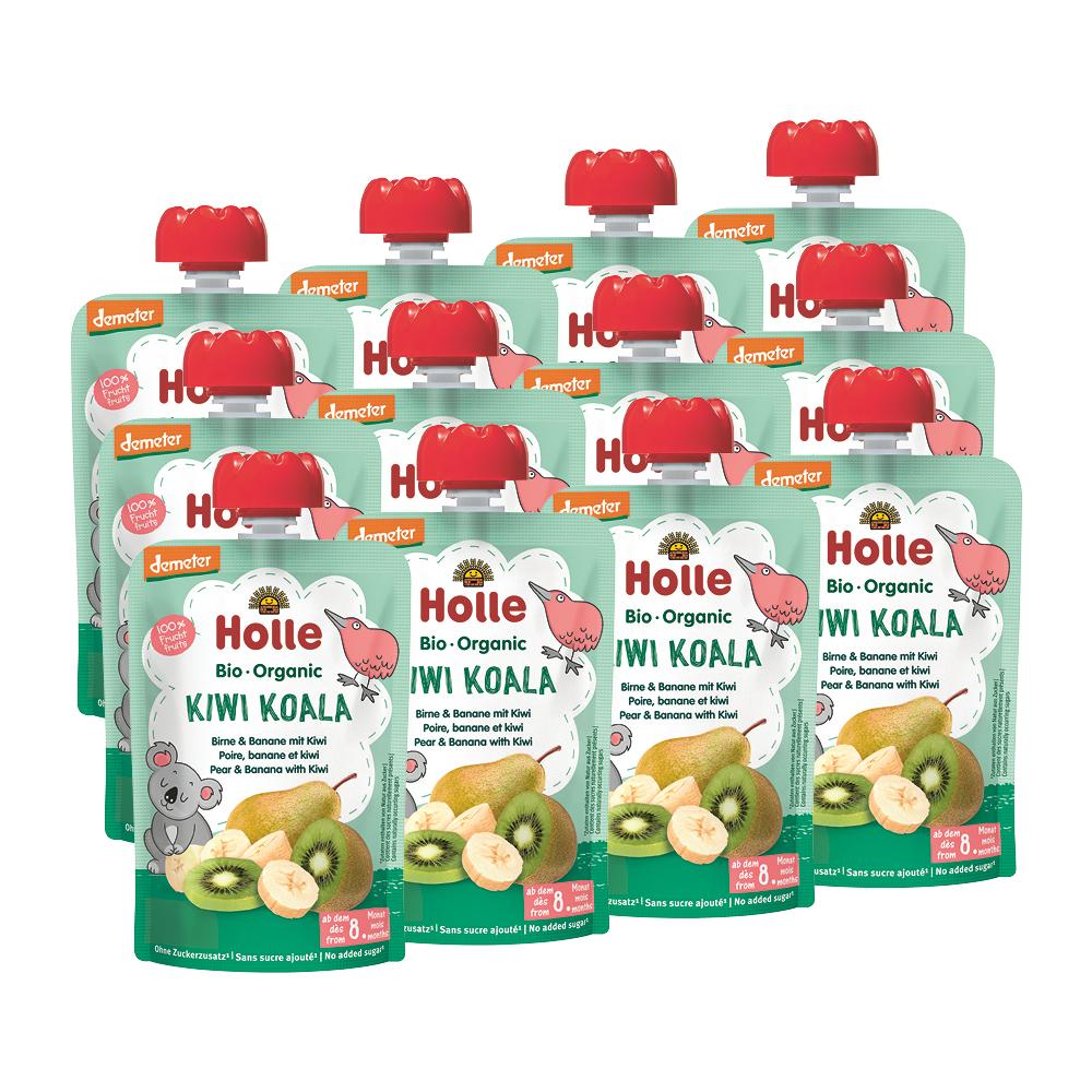 Pouchy Kiwi Koala demeter Birne&Banane mit Kiwi 100 g