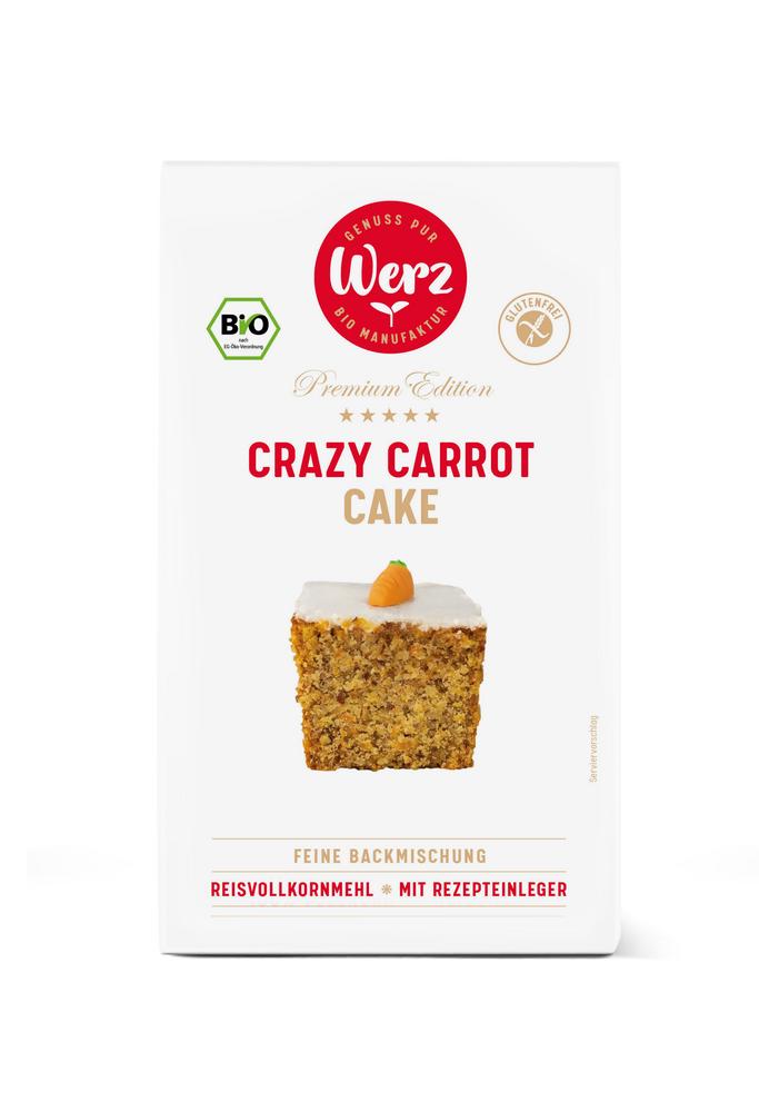 Backmischung Crazy Carrot Cake 500 g