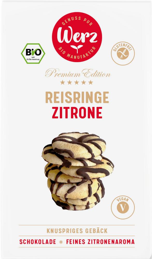 Reis Ringe Zitrone mit Schokolade VK-Kekse 110 g