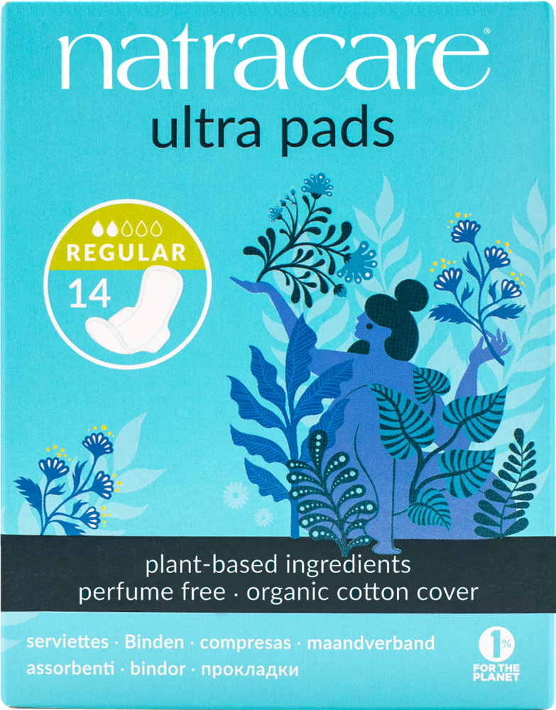 Damenbinden ultra pads normal mit Flügeln 14 Stk