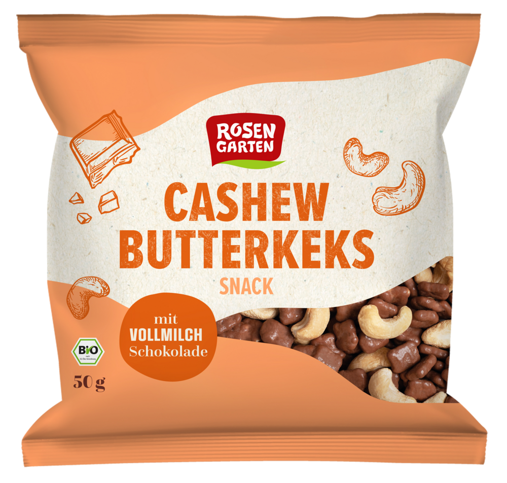 Cashew Butterkeks Snack 50 g
