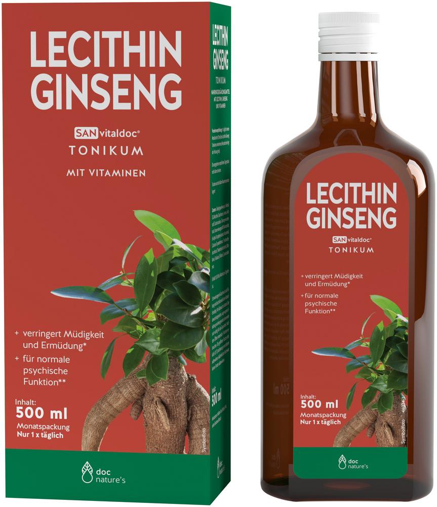 Lecithin-Ginseng Tonikum 500 ml