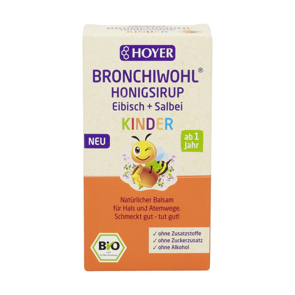 Bronchiwohl Kinder Honigsirup Eibisch+Salbei 250 g