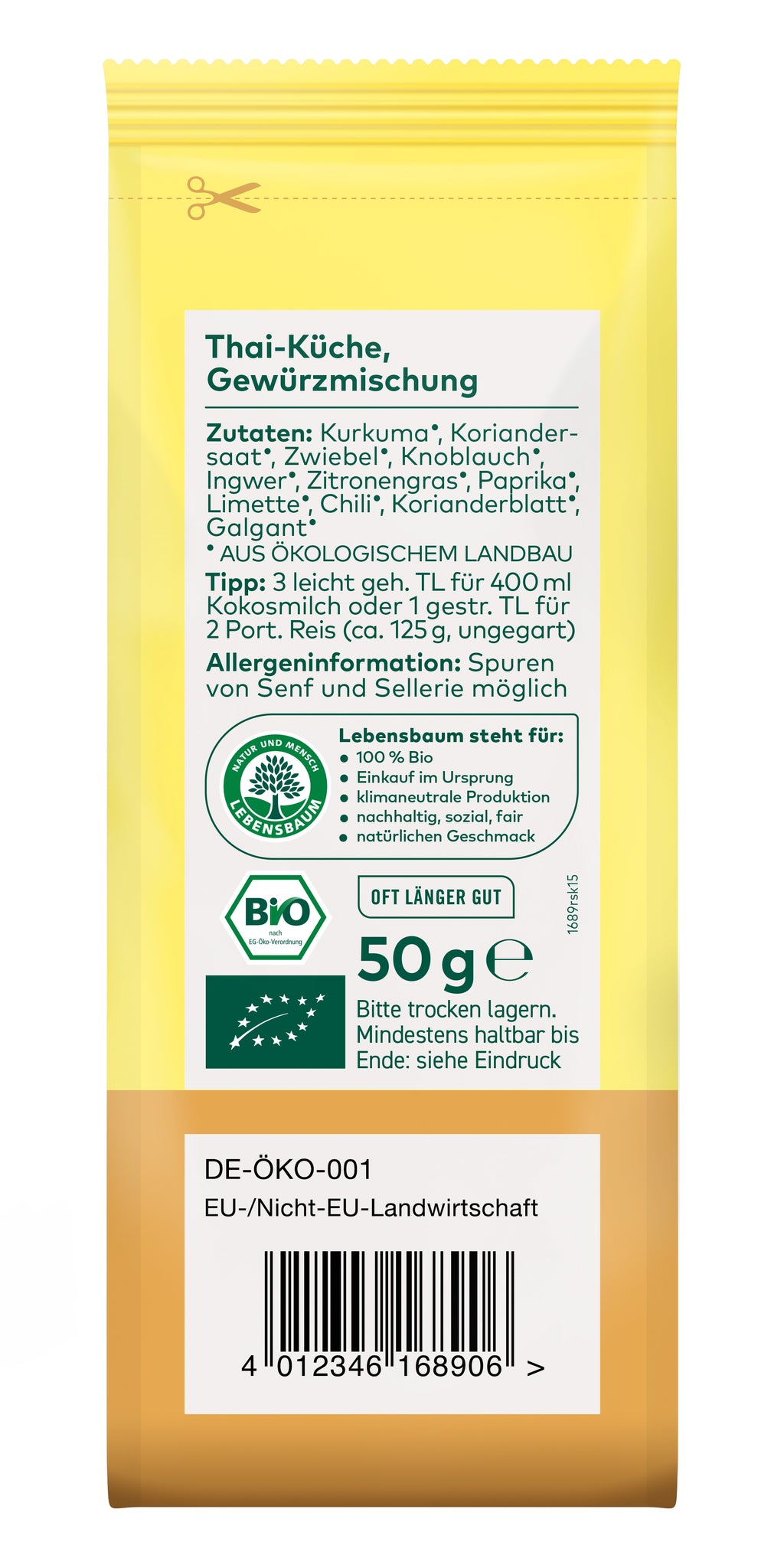 Thai-Küche Gewürzmischung 50 g
