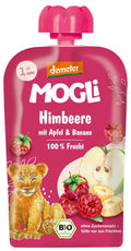 Quetschie Himbeere mit Apfel & Banane demeter 100 g
