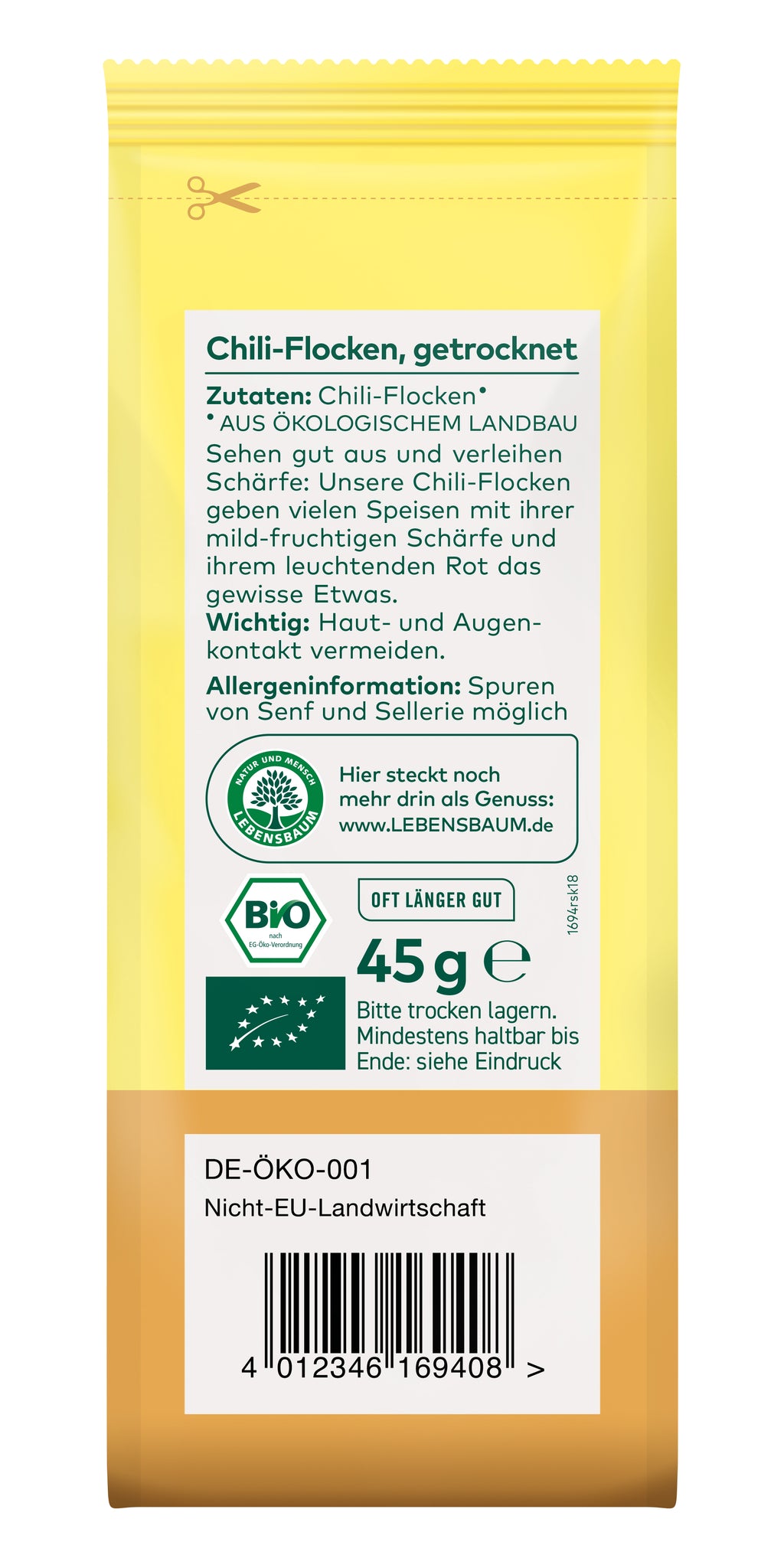 Chili-Flocken 45 g