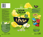 Kartoffelchips Sour Cream Style 125 g