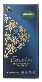 Ecuador Edelvollmilch Schokolade 42% Kakao 100 g