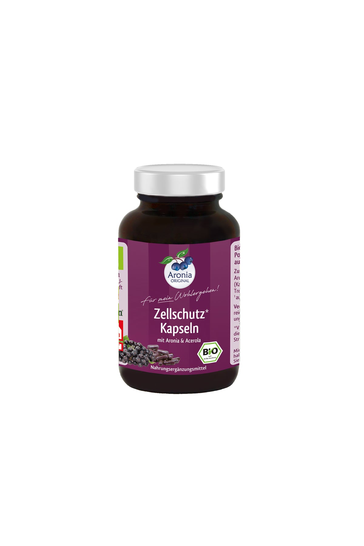 Zellschutz-Kapseln mit Aronia & Acerola 120Stk