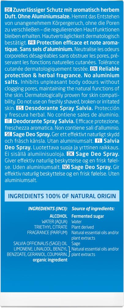 Herbal Fresh Deo Spray Salbei 100 ml