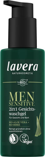 Men sensitiv 2in1 Gesichtswaschgel 150 ml