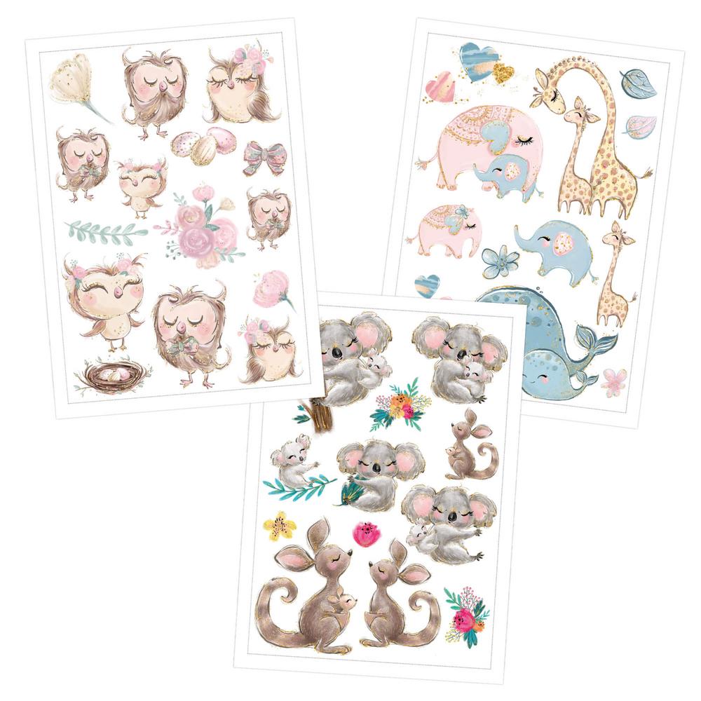 Kindertattoos Kollektion Süße Freunde 1 Stk
