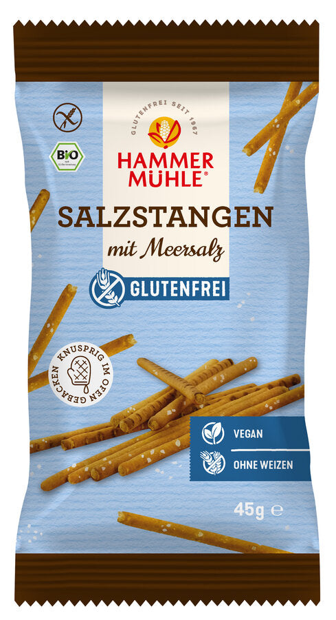Salzstangen mit Meersalz gf 45 g