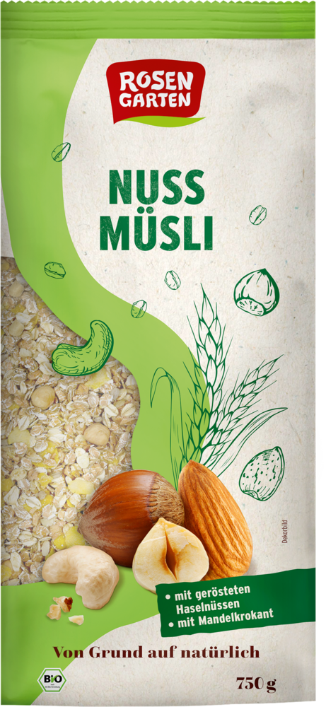 Müsli Nuss 750 g