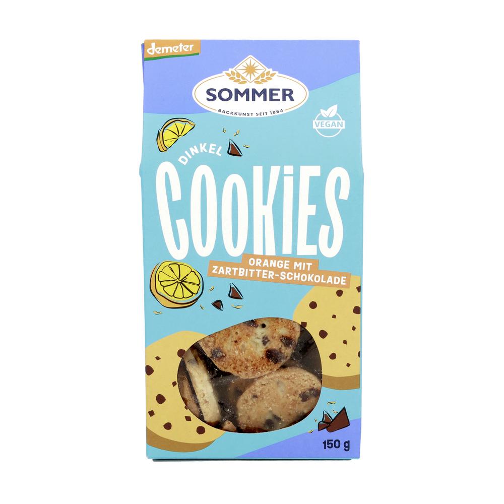 SchokoOrange Dinkel-Cookies demeter 150 g