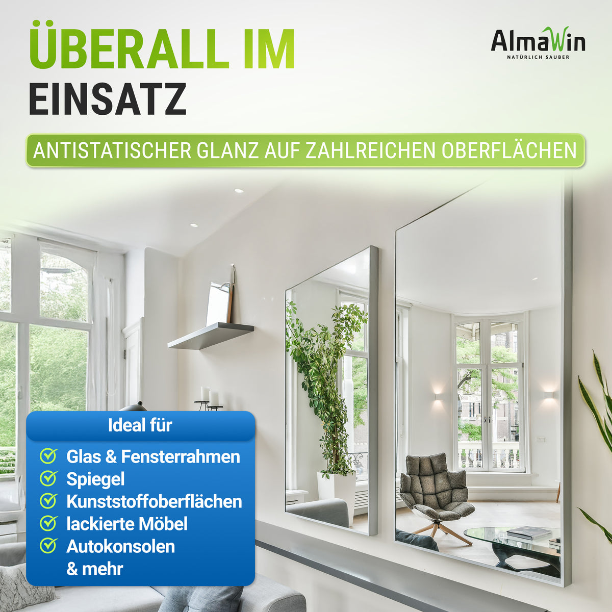 Glas&Fenster Reiniger Nachfüllbeutel 500 ml